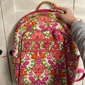 Vera Bradley Pink Floral Backpack